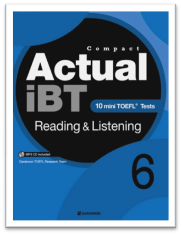 Compact Actual iBT Reading Listening 6