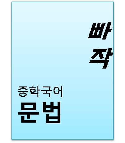 빠작 중학 국어 문법 답지 및 해설[2024]