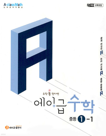 에이급 수학 중등 수학 1-1