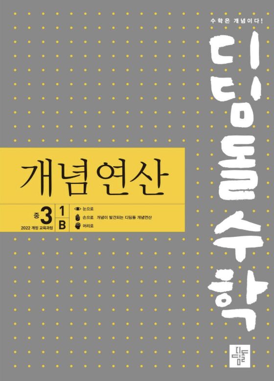 디딤돌 개념연산 중3-1 B
