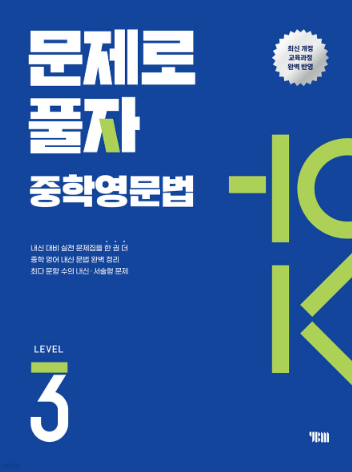 문제로 풀자 중학영문법 Level 3